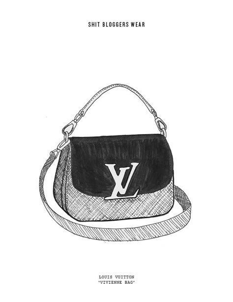 louis vuitton 1950s bags sketches